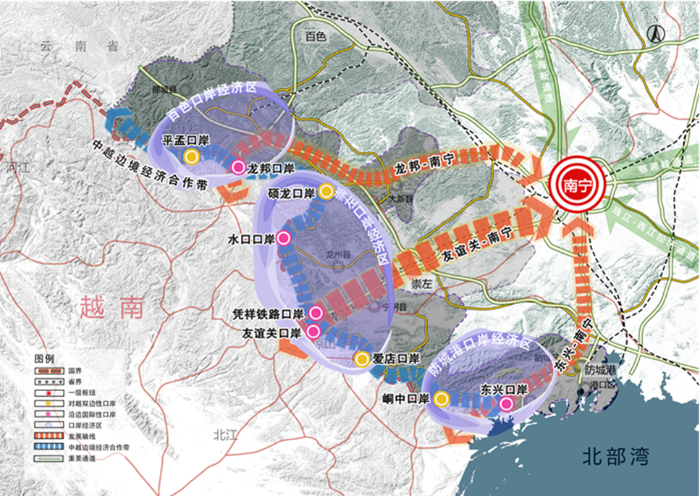 《广西边境口岸“口岸+”专项规划》（2021）